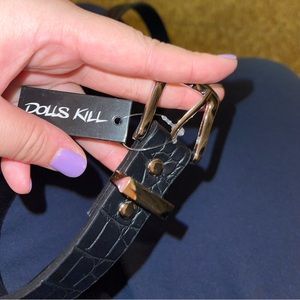 Dolls Kill Black Belt